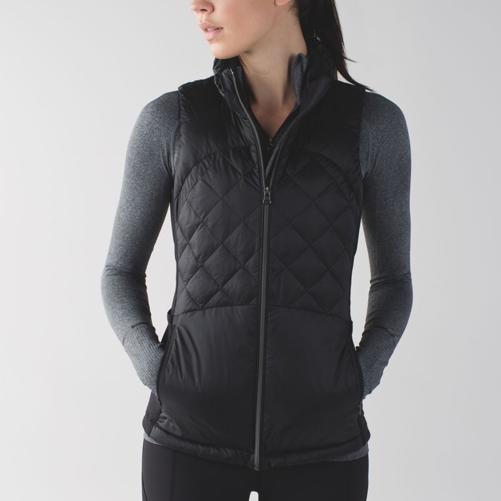 lululemon athletica Midnight Black Quilted Vest